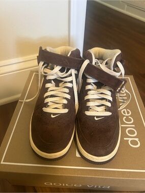 Nike Air Force 1 mid chocolate